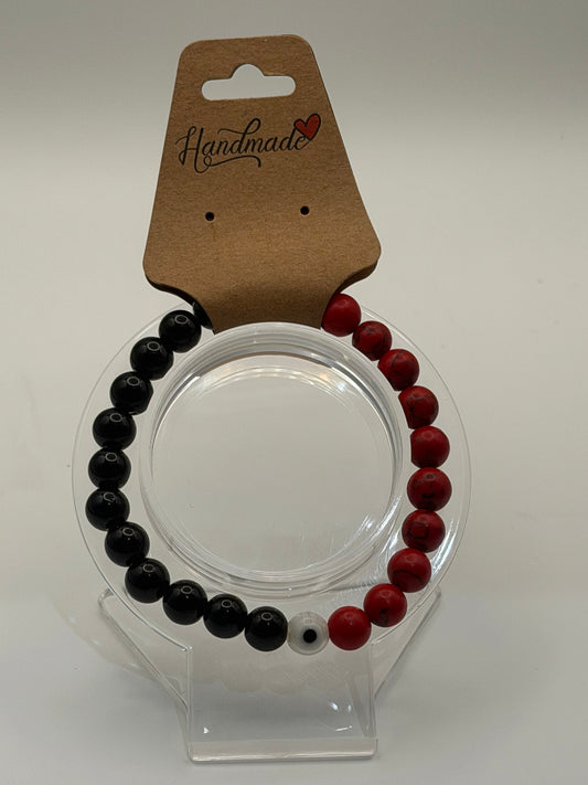 ✨  Black Obsidian X Red Jasper 🔥